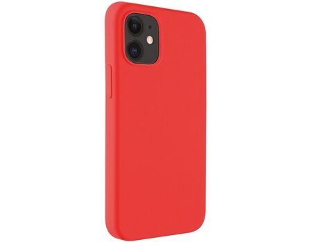 Vivanco iPhone 12/12 Pro Silikon Cover rot HCVVIPH12M/PR