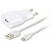 Vivanco 2.4A MFI USB Ladegerät + Kabel ws. TCVVLIGHTN24AWL