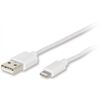 Vivanco 2.4A MFI USB Ladegerät + Kabel ws. TCVVLIGHTN24AWL
