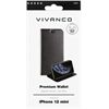 Vivanco iPhone 12 Mini Premium Klapptasche PWVVIPH12BK