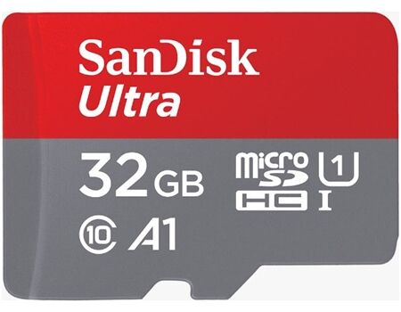 SanDisk microSDHC Ultra A1 (32GB)