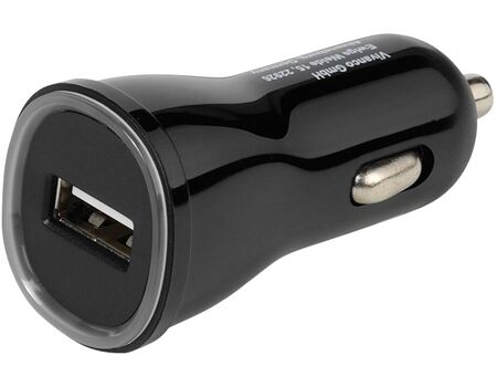 Vivanco USB Car Charger 2.1 A sz. CCVVUSB21ABK