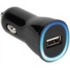 Vivanco USB Car Charger 2.1 A sz. CCVVUSB21ABK