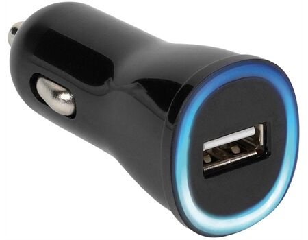 Vivanco USB Car Charger 2.1 A sz. CCVVUSB21ABK