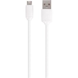 Vivanco Micro USB Kabel (0,5m) weiss DCVVMCUSB05W Vivanco Micro USB Kabel (0,5m) weiss DCVVMCUSB05W