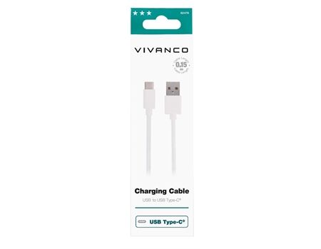 Vivanco USB 2.0 Type C Verbindung weiss DCVVUSBC20A015W