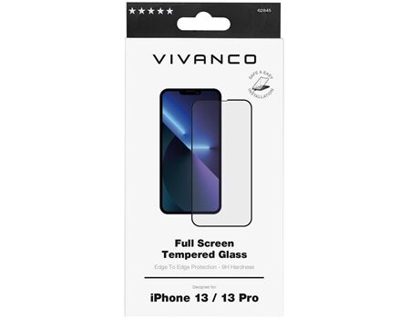 Vivanco iPhone 13/13 Pro Schutzglas 2.5DGLASVVIPH202