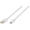 Vivanco USB 2.0 Type C Verbindung weiss DCVVUSBC20A015W