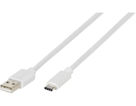 Vivanco USB 2.0 Type C Verbindung weiss DCVVUSBC20A015W