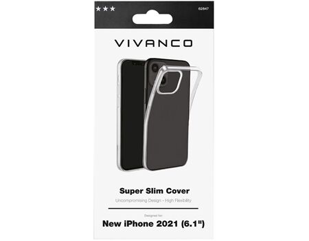 Vivanco iPhone 13 Super Slim Cover SSCVVIPH2021T