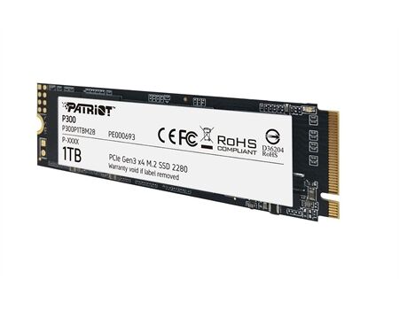 PATRIOT SSD P300 M.2 G3 x4 NVMe 1TB