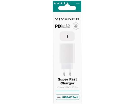Vivanco PD3.0 USB Type-C (30W) ws. TCVVUSBPD30W