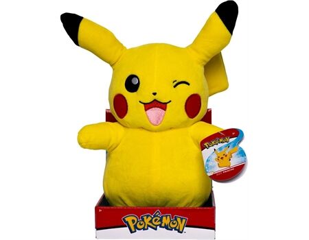 PYRAMID Pikachu Plüsch Zwinkernd 30cm