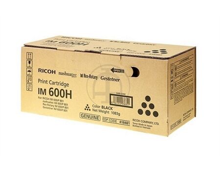 Ricoh Schwarz - Original - Tonerpatrone - für IM 600F
