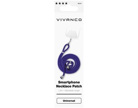 Vivanco NECKLACE PATCH Universal blau UNINECKPVVBL