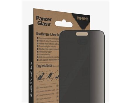 PanzerGlass iPhone 14 Pro Max Displayschutz Privacy Antibakt.
