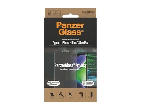 PanzerGlass iPhone 14 Plus/13 Pro Max Displayschutz Privacy An