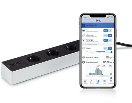 EVE Energy Strip (HomeKit)