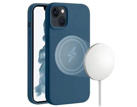 Vivanco iPhone 14 MAG HYPE Cover blau MHCVVIPH14BL