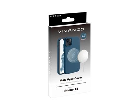 Vivanco iPhone 14 MAG HYPE Cover blau MHCVVIPH14BL