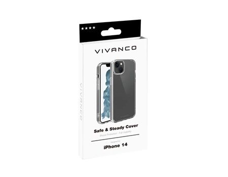 Vivanco iPhone 14 SAFE & STEADY Cover transp. SASCVVIPH14T