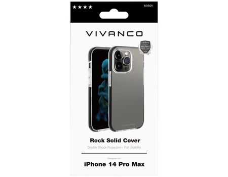 Vivanco iPhone 14 ProMax ROCK SOLID Cover RSCVVIPH14PMT