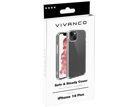 Vivanco iPhone 14 Plus SAFESTEADY Cover trans. SASCVVIPH14