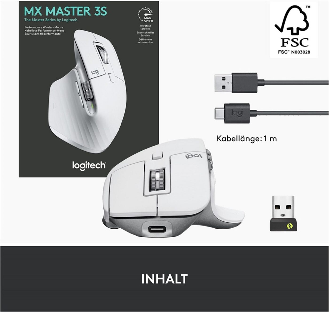 Logitech MX Master 3S - Enzinger