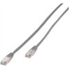 Vivanco PS B/CK 132/1 Netzwerkkabel CAT5e, 1m grau