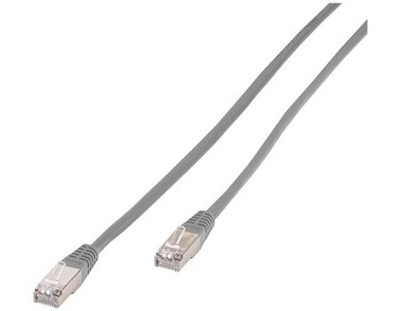 Vivanco PS B/CK 132/1 Netzwerkkabel CAT5e, 1m grau