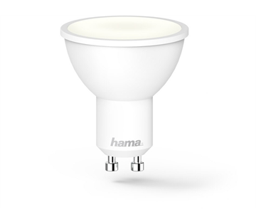 Hama WLAN-LED Lampe, GU10, 5,5 W, Weiß