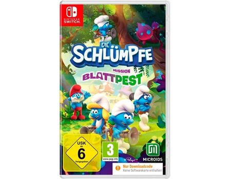 Nintendo Switch Die Schlümpfe: Mission Blatt