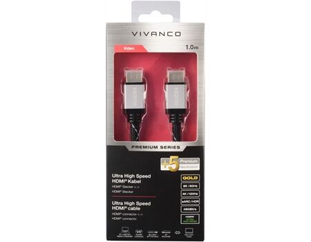 Vivanco PRE UHD 10 UHS HDMI-Kabel (1m) PRE UHDHD 10