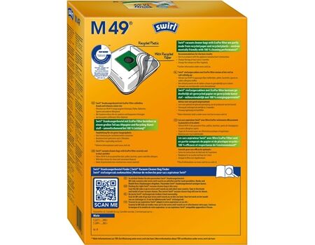 Swirl M49MP/AS Staubfilterb.