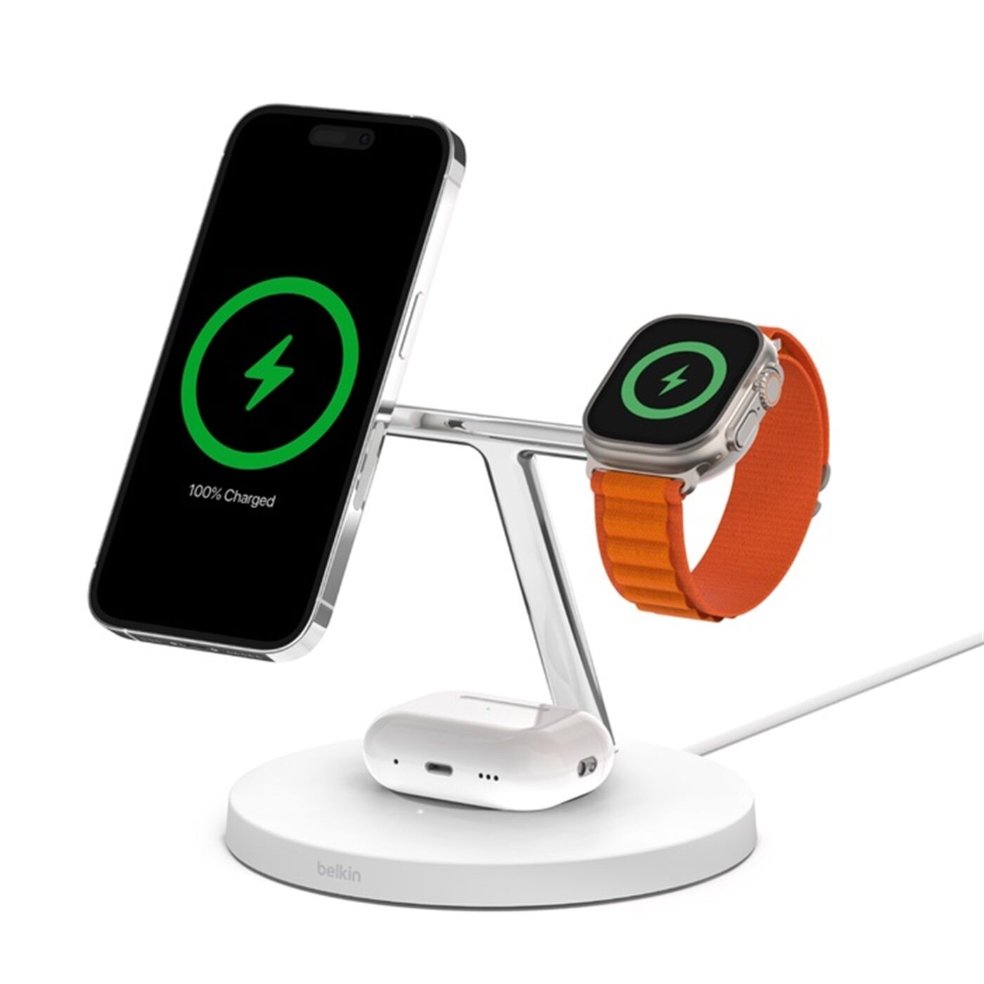 Belkin Boost Charge PRO 3-in-1-Ladegerät MagSafe ws - Enzinger