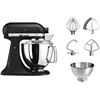Kitchen-Aid 5KSM175PSEBK Küchenmaschine 4,8L - Gus. Schwarz