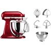 Kitchen-Aid 5KSM175PSECA Küchenmaschine 4,8L - Liebesapfelrot