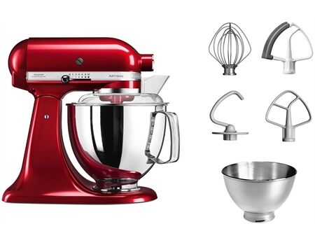 Kitchen-Aid 5KSM175PSECA Küchenmaschine 4,8L - Liebesapfelrot
