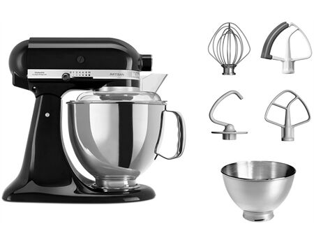 Kitchen-Aid 5KSM175PSEOB Küchenmaschine 4,8L - Onyx Black