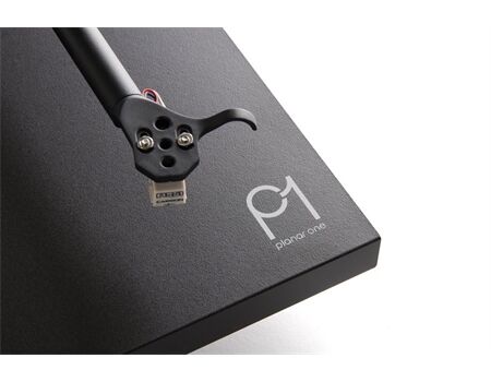 Rega Planar 1 matt schwarz RB110, Carbon MM