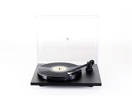 Rega Planar 1 matt schwarz RB110, Carbon MM
