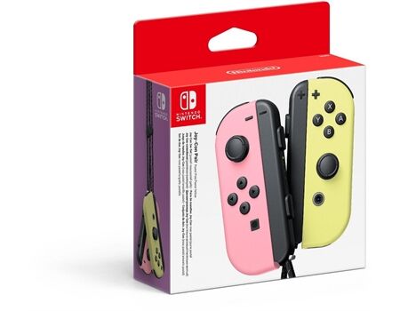 Nintendo Switch Joy-Con 2er Set pastell-rosa/pastell-gelb