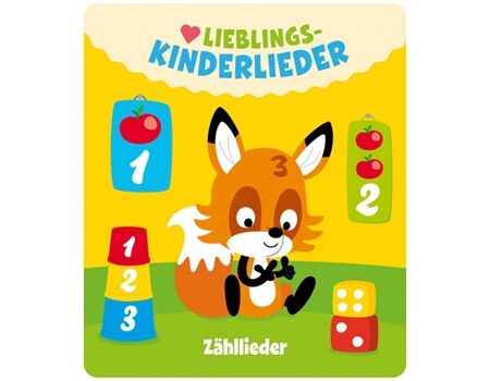 TONIES Tonies Hörfigur - Lie. Kinderlieder Zähllieder (Re