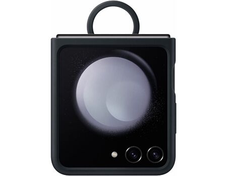 Samsung Z Plip 5 Silikon Case mit Ring indigo