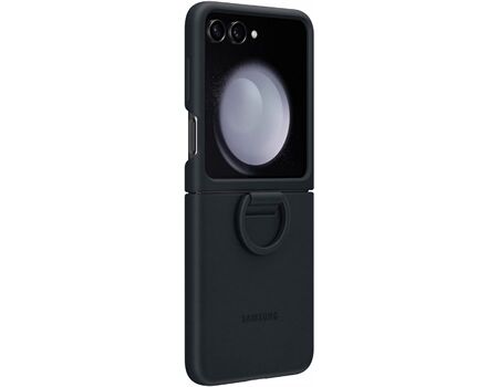 Samsung Z Plip 5 Silikon Case mit Ring indigo
