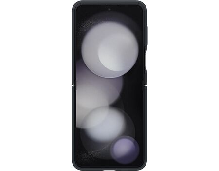 Samsung Z Plip 5 Silikon Case mit Ring indigo