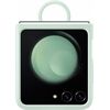 Samsung Z Flip 5 Silikon Case mit Ring mint