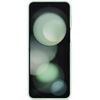 Samsung Z Flip 5 Silikon Case mit Ring mint