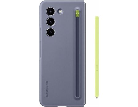 Samsung Z Fold 5 Slim S Pen Case icy blue