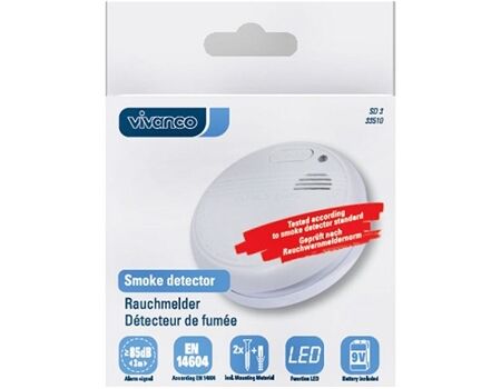 Vivanco SD 3 Fotoelektr. Rauchmelder